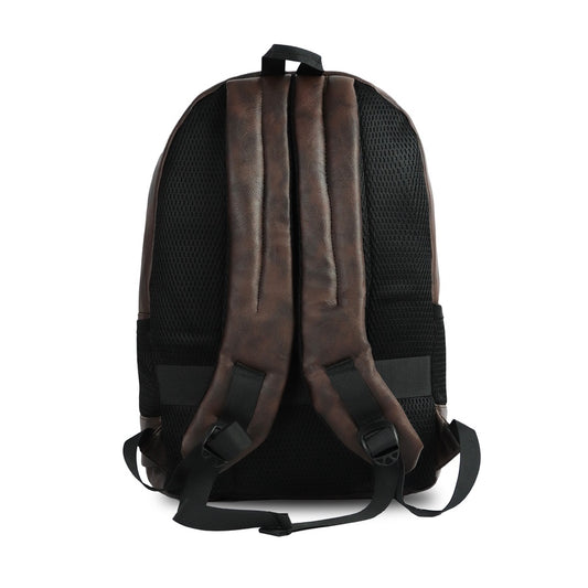 Brown Leather Backpack