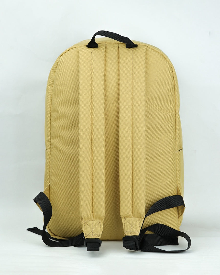 Yellow Basic Backpack