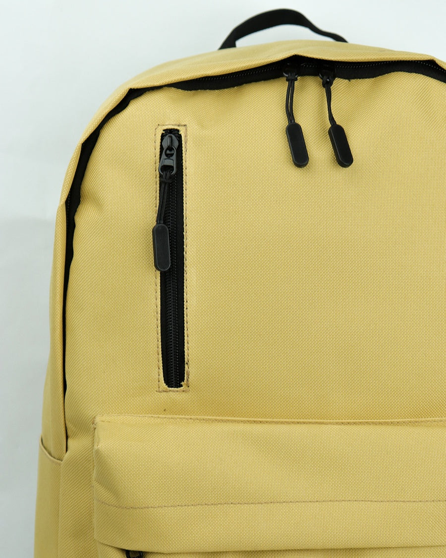 Yellow Basic Backpack