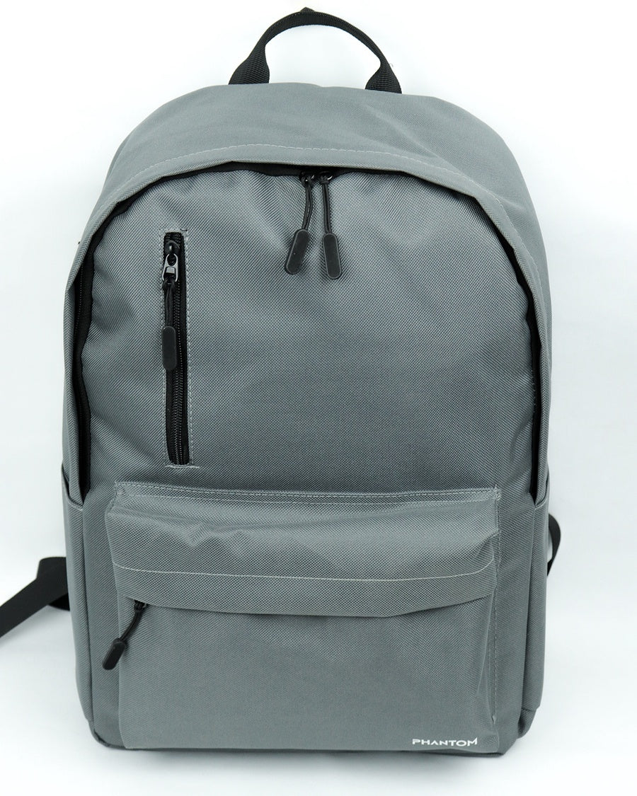 Grey Basic Backpack
