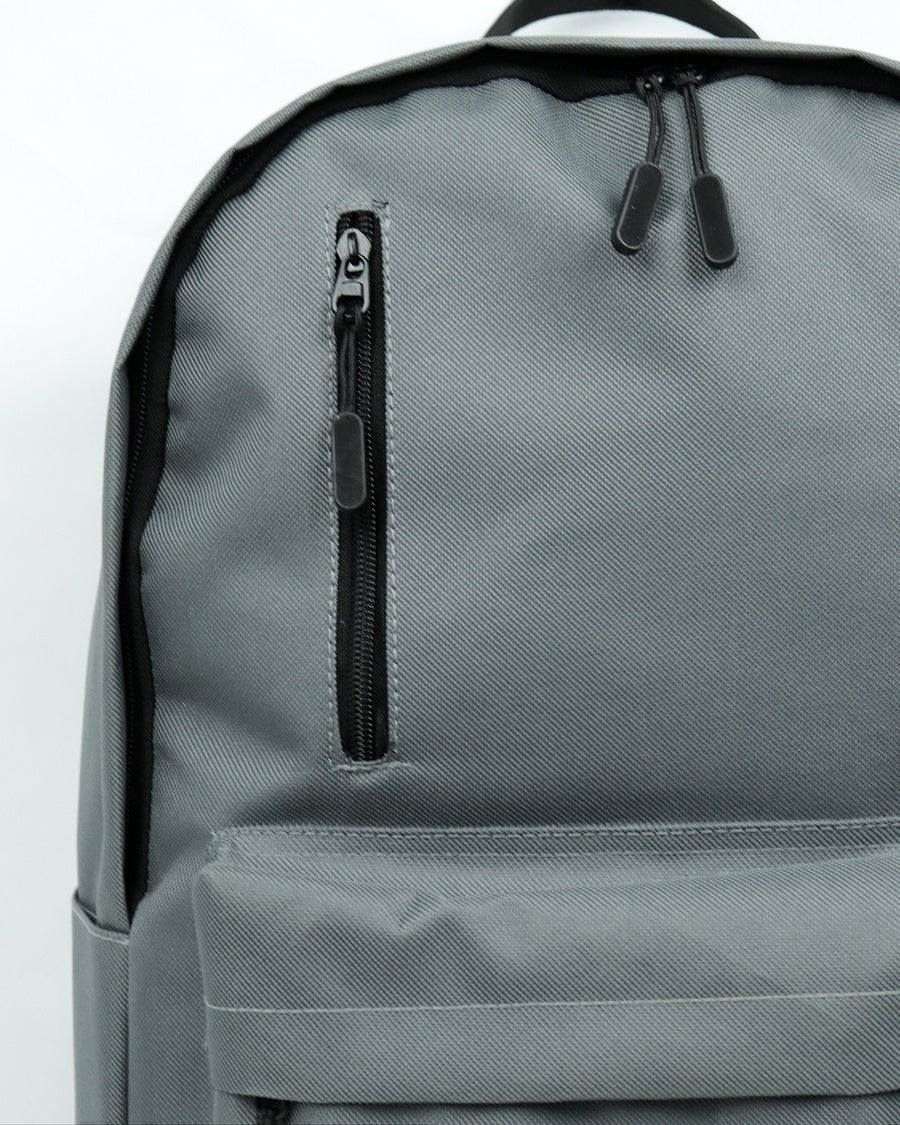 Grey Basic Backpack