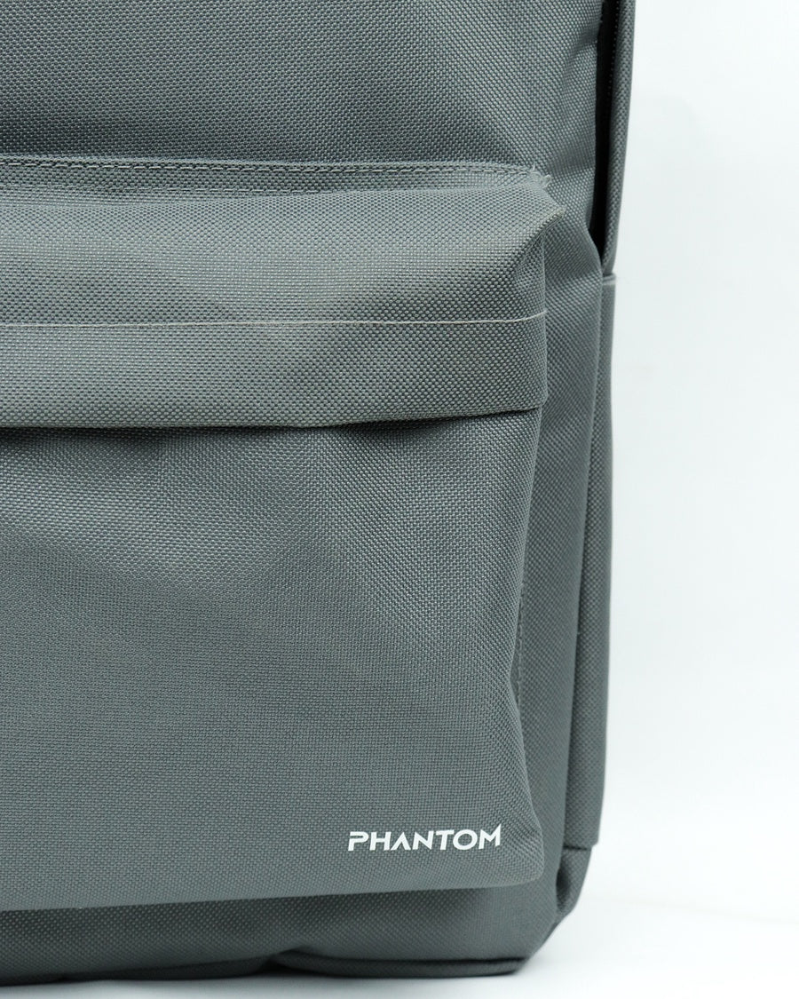 Grey Basic Backpack