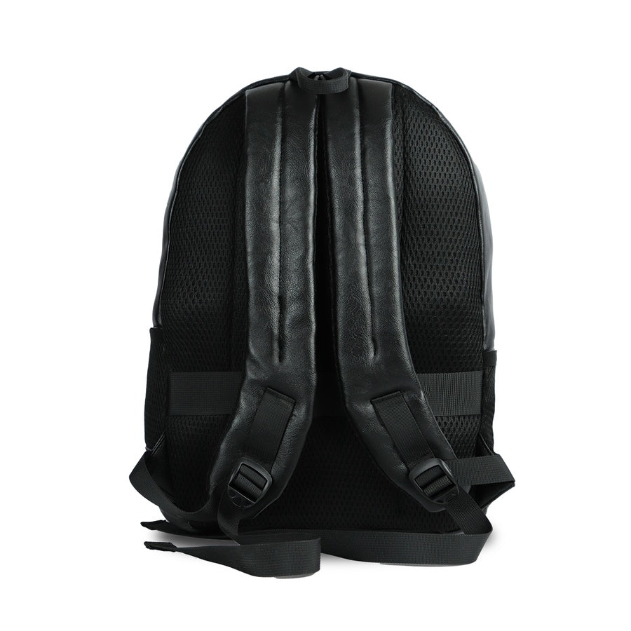 Black Leather Backpack